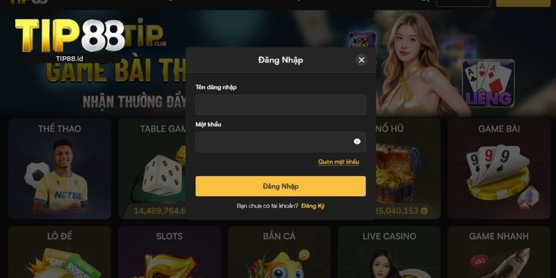 Các bước đăng nhập trải nghiệm game đơn giản