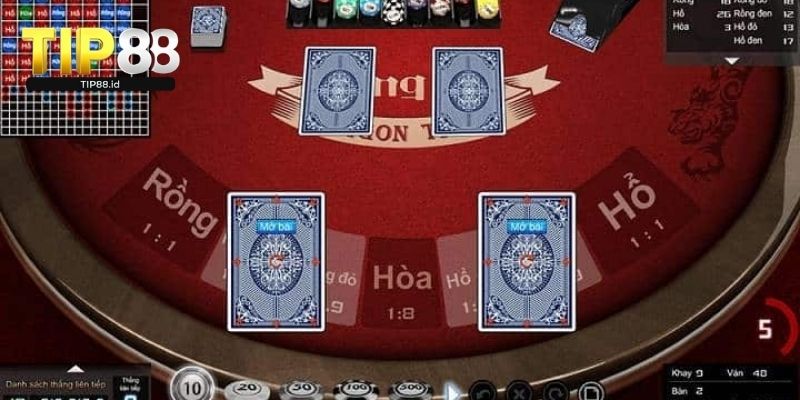 Chiến thuật chơi game rồng và hổ thắng đậm